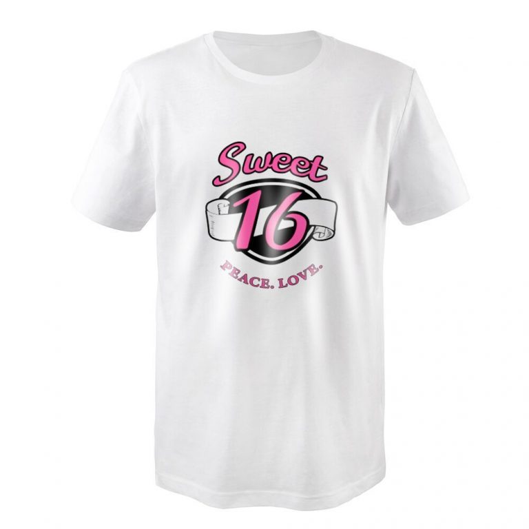 Sweet 16 cheap shirt designs